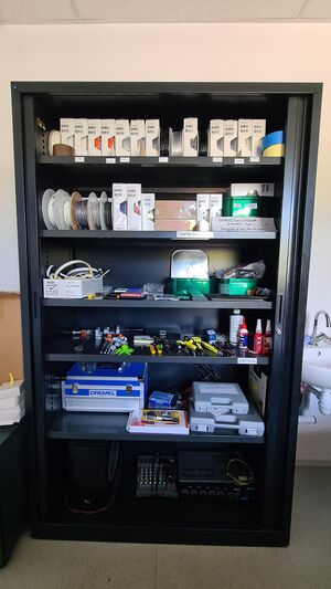 Photo de l'armoire en plein