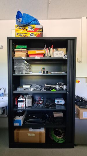 Photo de l'armoire en plein